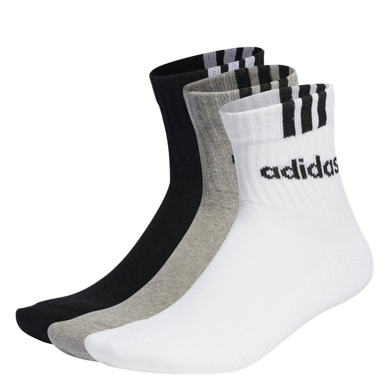 3S Linear Halfcrew Socks Cushioned 3 Pair Pack