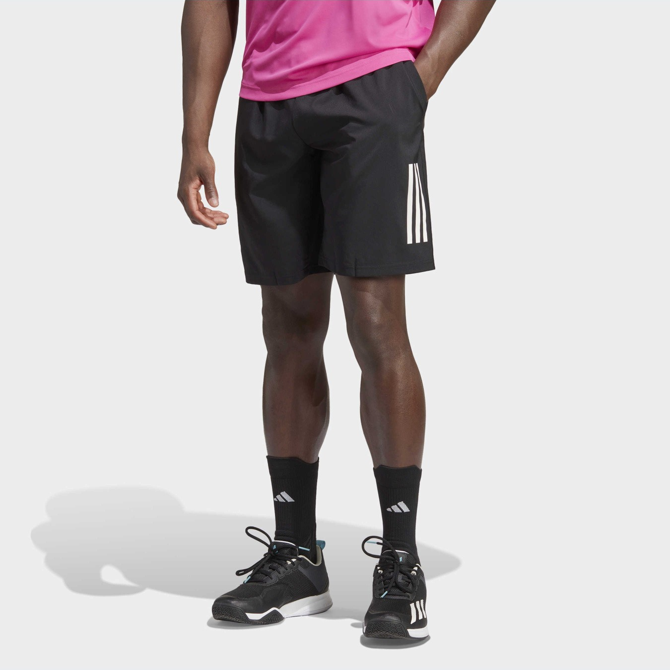Club 3-Stripe Tennis Shorts