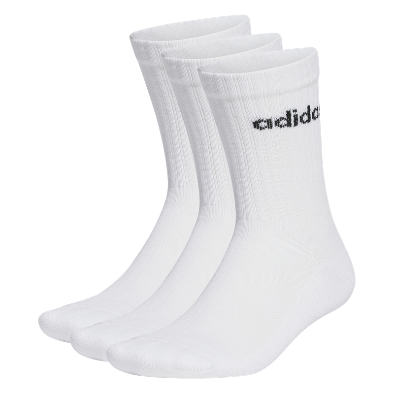 Linear Crew Socks Cushioned Socks 3 Pair Pack